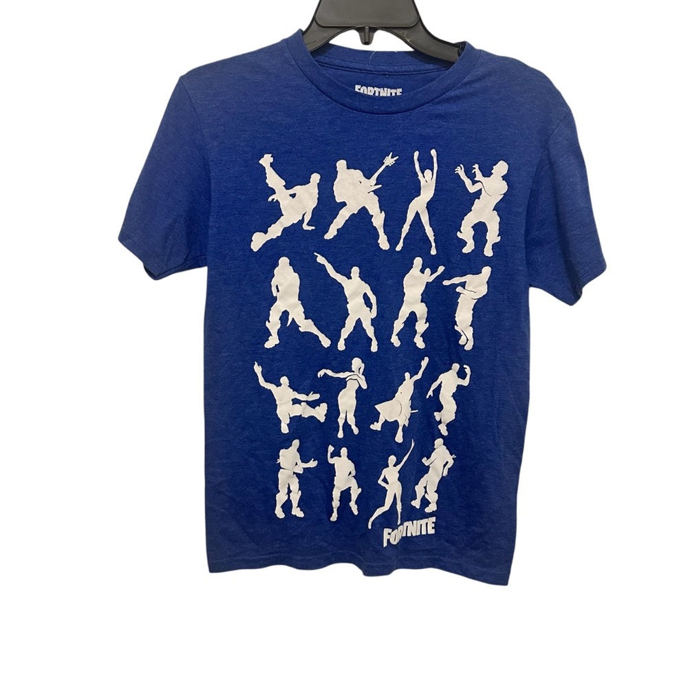 Fornite Blue Kids T-Shirt preowned size XS
